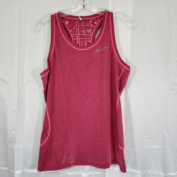 Brooks Tops - Brooks No Tags Activewear Women's Pink Athletic Tank Top